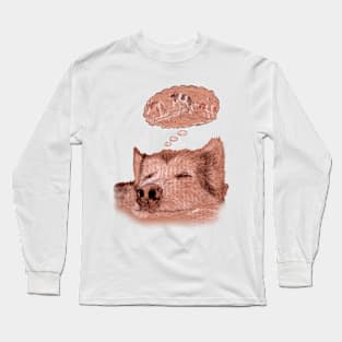 Alaska dreaming of Cows Long Sleeve T-Shirt